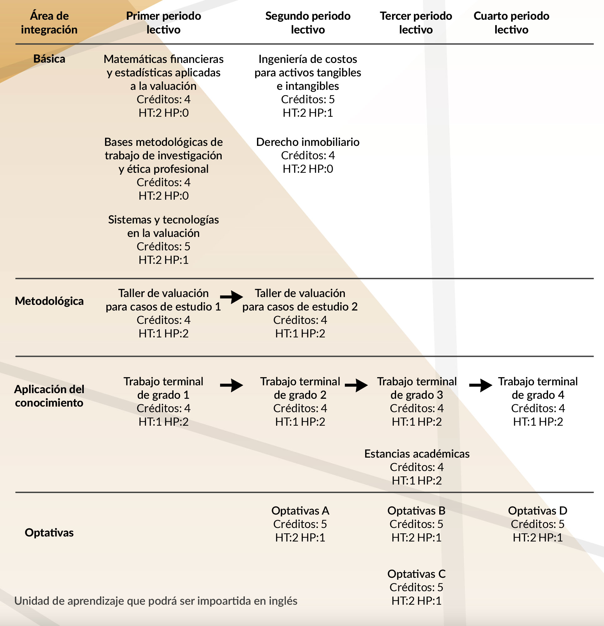 mapa curricular